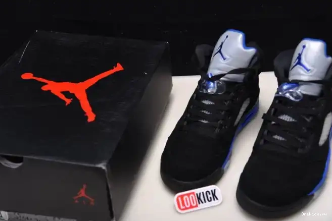 One Kick Racer CT4838-004 Air 5 Blue Jordan 0629